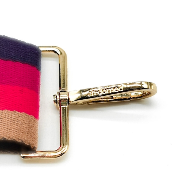 New Ahdorned Sleek Nylon Everly Indigo Crossbody & Shoulder Bag - Picture 2 of 7